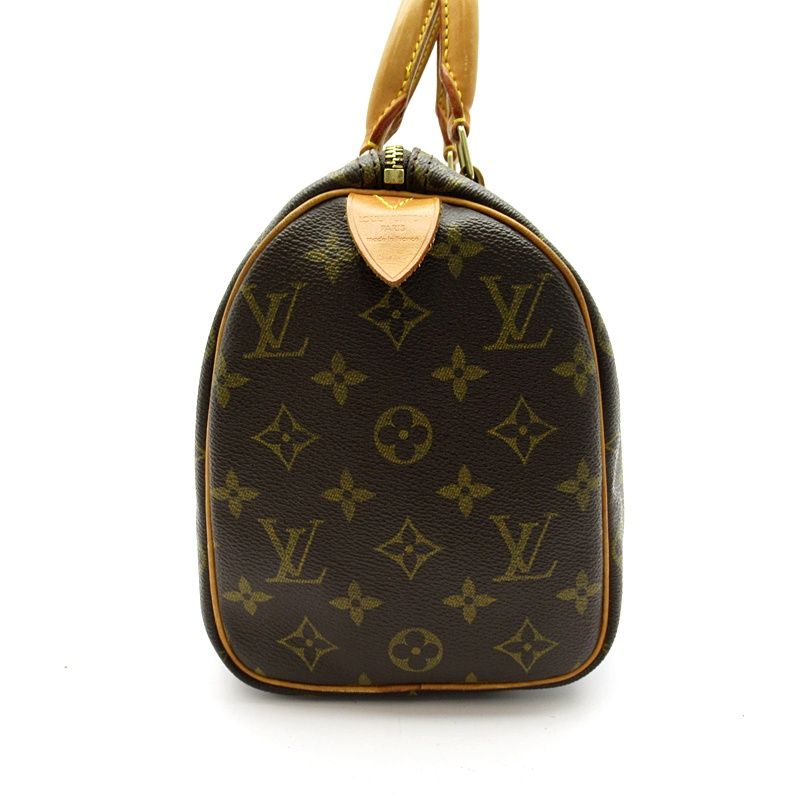Louis Vuitton Speedy 25 Monogram Handbag Brown — view 5