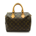 Louis Vuitton Speedy 25 Monogram Handbag Brown — view 4