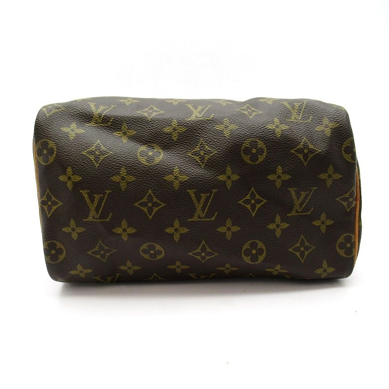 Louis Vuitton Speedy 25 Monogram Handbag Brown — view 6