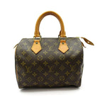 Louis Vuitton Speedy 25 Monogram Handbag Brown