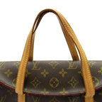 Louis Vuitton Sonatine Monogram Handbag Brown — view 2