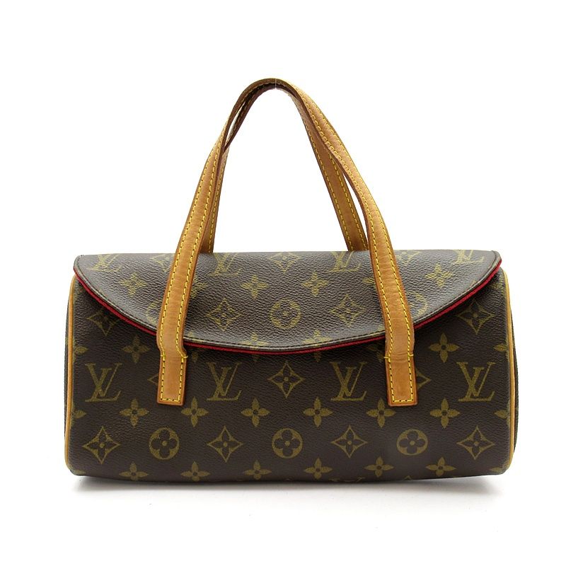 Louis Vuitton Sonatine Monogram Handbag Brown