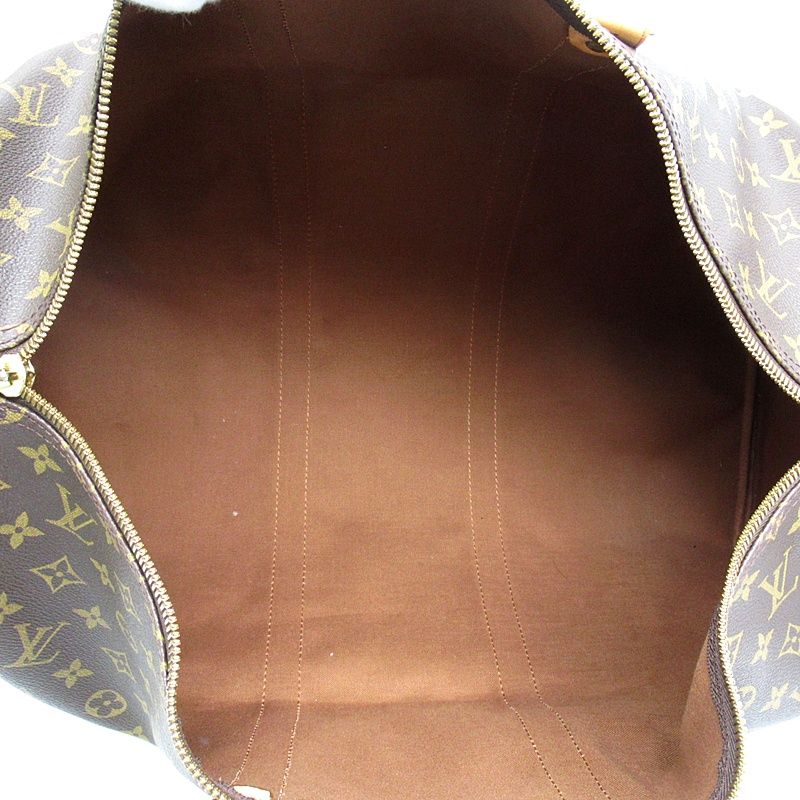 Louis Vuitton Keepall 50 Monogram Boston Bag Brown — view 7