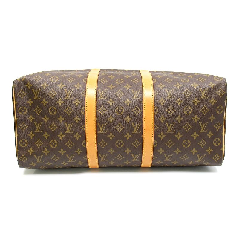 Louis Vuitton Keepall 50 Monogram Boston Bag Brown — view 6