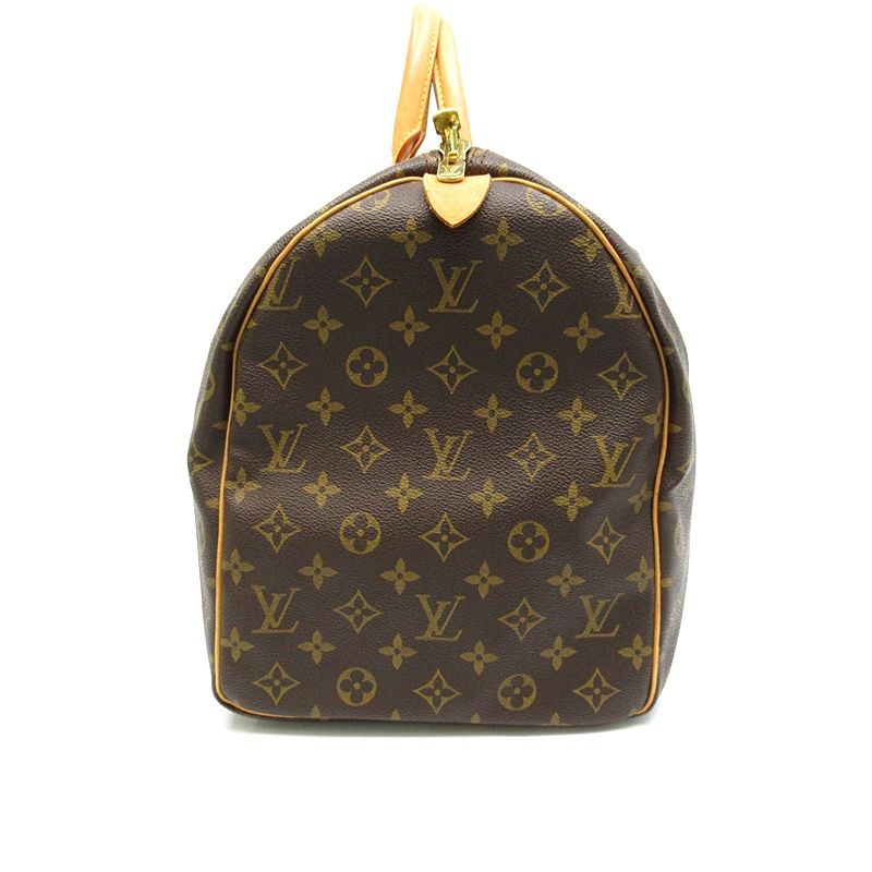 Louis Vuitton Keepall 50 Monogram Boston Bag Brown — view 3