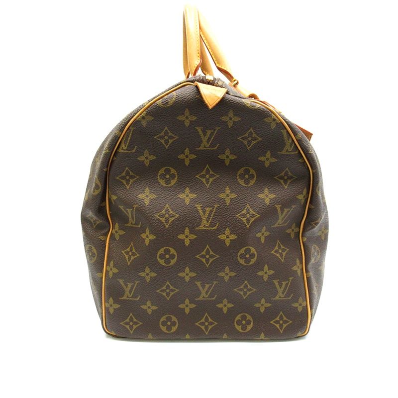 Louis Vuitton Keepall 50 Monogram Boston Bag Brown — view 5