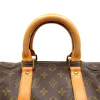Louis Vuitton Keepall Bandouliere 45 Monogram Boston Bag Brown — view 2