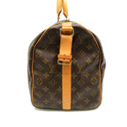 Louis Vuitton Keepall Bandouliere 45 Monogram Boston Bag Brown — view 3