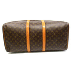 Louis Vuitton Keepall 55 Monogram Boston Bag Brown — view 6