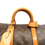 Louis Vuitton Keepall 55 Monogram Boston Bag Brown — view 2