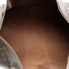 Louis Vuitton Keepall 60 Monogram Boston Bag Brown — view 7
