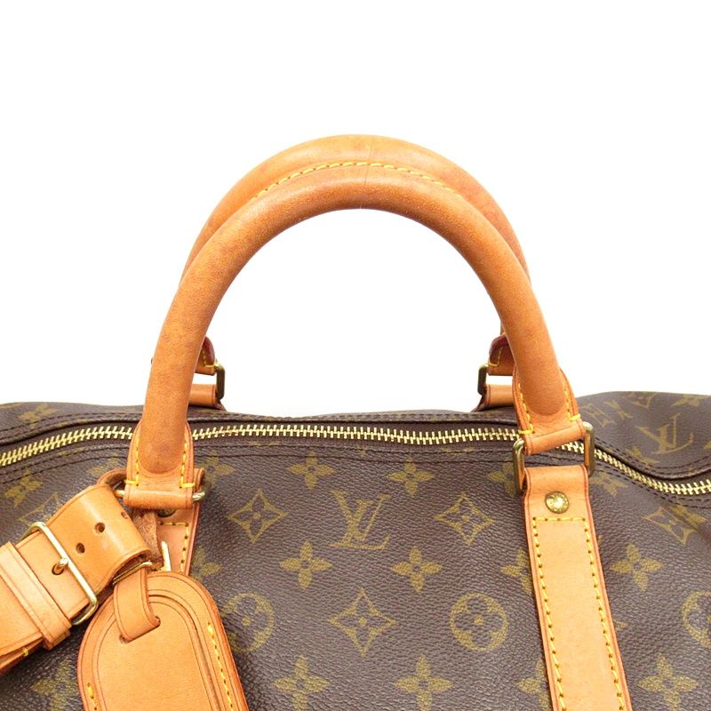 Louis Vuitton Keepall 60 Monogram Boston Bag Brown — view 2