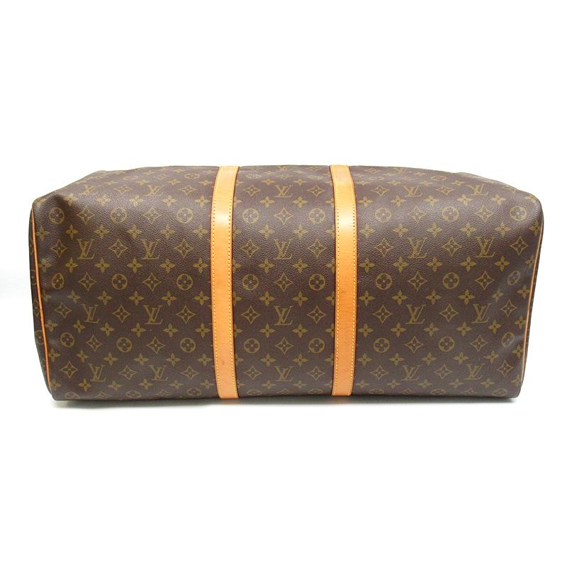 Louis Vuitton Keepall 60 Monogram Boston Bag Brown — view 6
