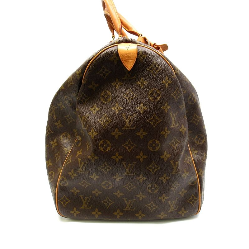 Louis Vuitton Keepall 60 Monogram Boston Bag Brown — view 5