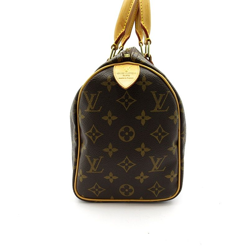 Louis Vuitton Speedy 25 Monogram Handbag Brown — view 5