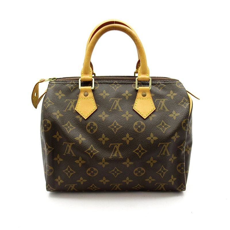 Louis Vuitton Speedy 25 Monogram Handbag Brown — view 4