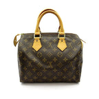 Louis Vuitton Speedy 25 Monogram Handbag Brown — view 4