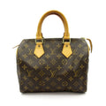 Louis Vuitton Speedy 25 Monogram Handbag Brown