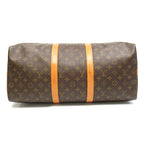 Louis Vuitton Keepall Bandouliere 50 Monogram Boston Bag Brown — view 6