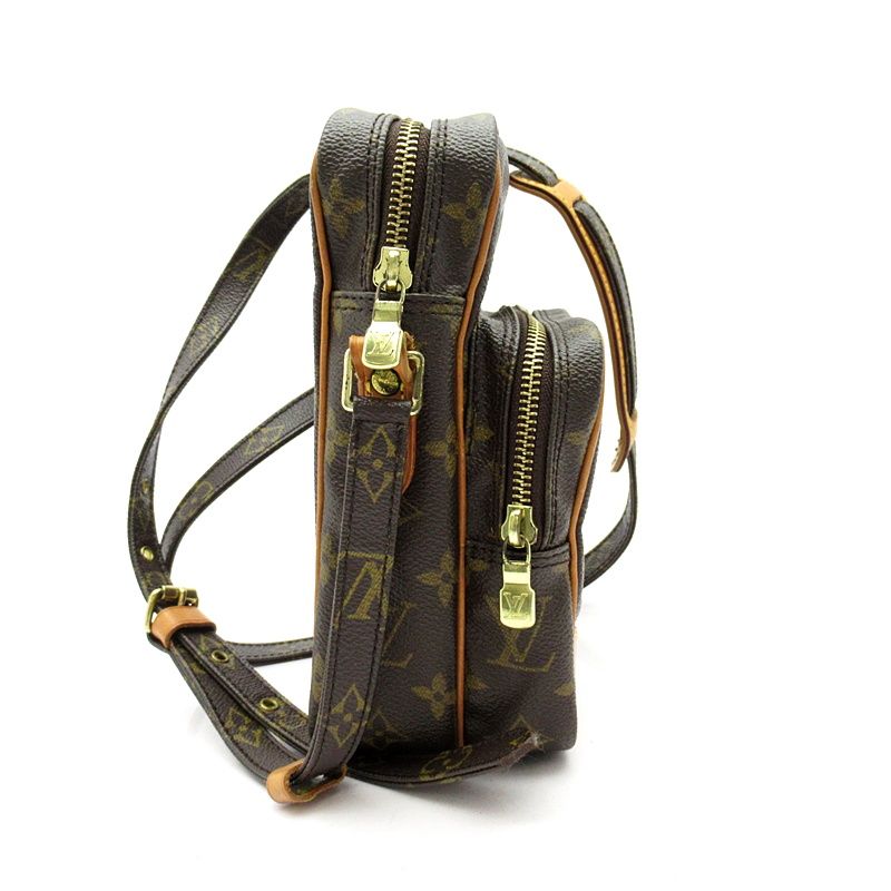 Louis Vuitton Amazon Monogram Shoulder Bag Brown — view 5