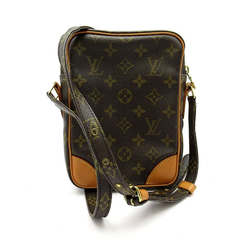 Louis Vuitton Amazon Monogram Shoulder Bag Brown — view 4