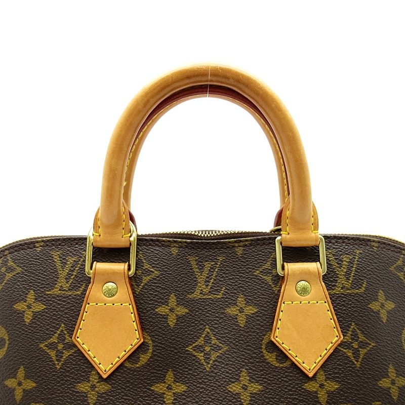 Louis Vuitton Alma Monogram Handbag Brown — view 2