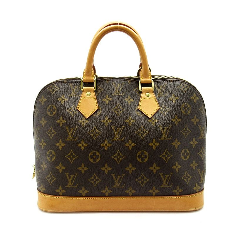 Louis Vuitton Alma Monogram Handbag Brown — view 4