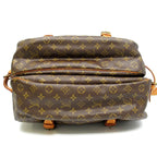 Louis Vuitton Saumur 43 Monogram Shoulder Bag Brown — view 6