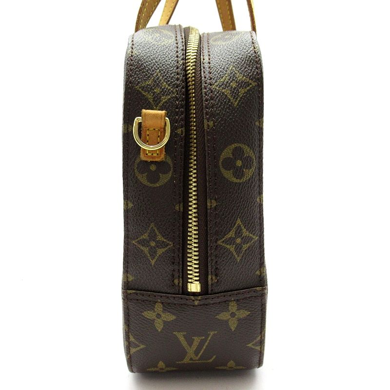 Louis Vuitton Spontini Monogram Handbag Brown — view 5