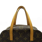 Louis Vuitton Spontini Monogram Handbag Brown — view 2