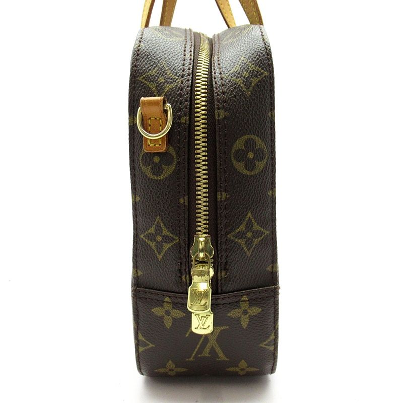 Louis Vuitton Spontini Monogram Handbag Brown — view 3