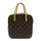 Louis Vuitton Spontini Monogram Handbag Brown — view 4