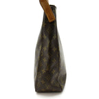Louis Vuitton Looping GM Monogram Shoulder Bag Brown — view 3