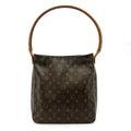 Louis Vuitton Looping GM Monogram Shoulder Bag Brown