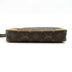 Louis Vuitton Marly Dragonne PM Monogram Clutch Brown — view 6