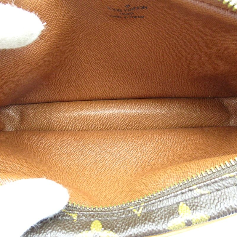 Louis Vuitton Marly Dragonne PM Monogram Clutch Brown — view 7