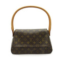 Louis Vuitton Mini Looping Monogram Shoulder Bag Brown