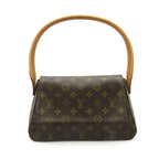 Louis Vuitton Mini Looping Monogram Shoulder Bag Brown