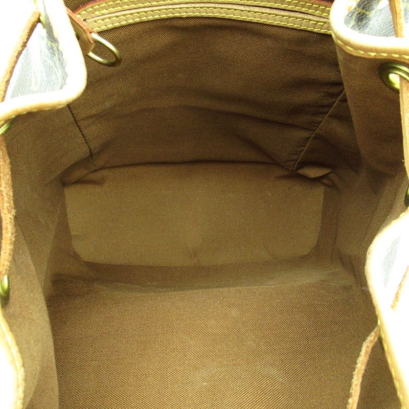 Louis Vuitton Montsouris MM Monogram Backpack Brown — view 7