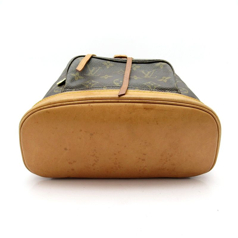 Louis Vuitton Montsouris MM Monogram Backpack Brown — view 6