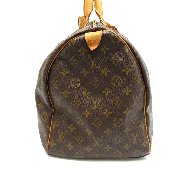 Louis Vuitton Keepall 50 Monogram Boston Bag Brown — view 3