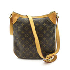 Louis Vuitton Odeon PM Monogram Shoulder Bag Brown