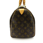 Louis Vuitton Speedy 30 Monogram Handbag Brown — view 5