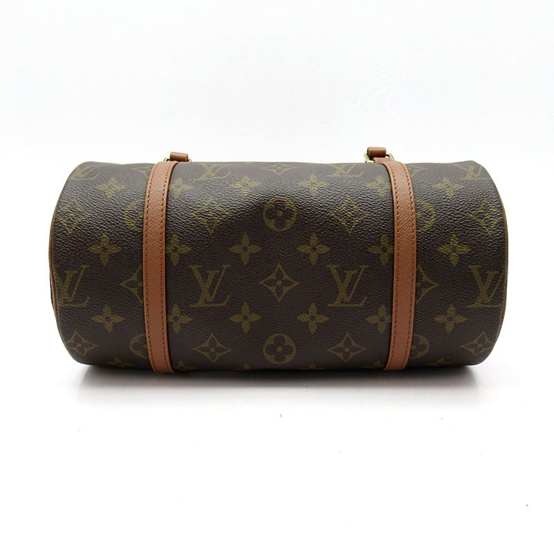 Louis Vuitton Papillon 26 Monogram Handbag Brown — view 6