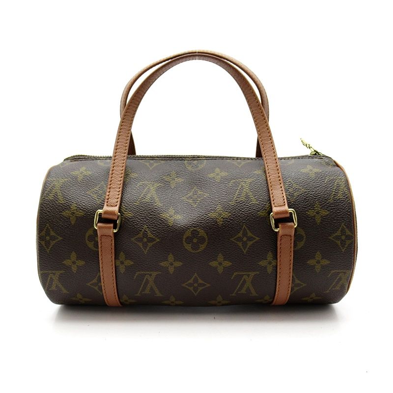 Louis Vuitton Papillon 26 Monogram Handbag Brown — view 4