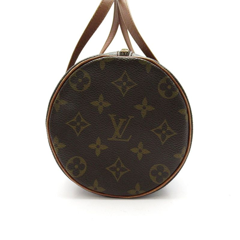 Louis Vuitton Papillon 26 Monogram Handbag Brown — view 3
