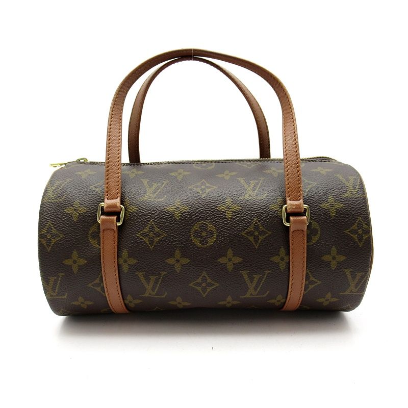 Louis Vuitton Papillon 26 Monogram Handbag Brown
