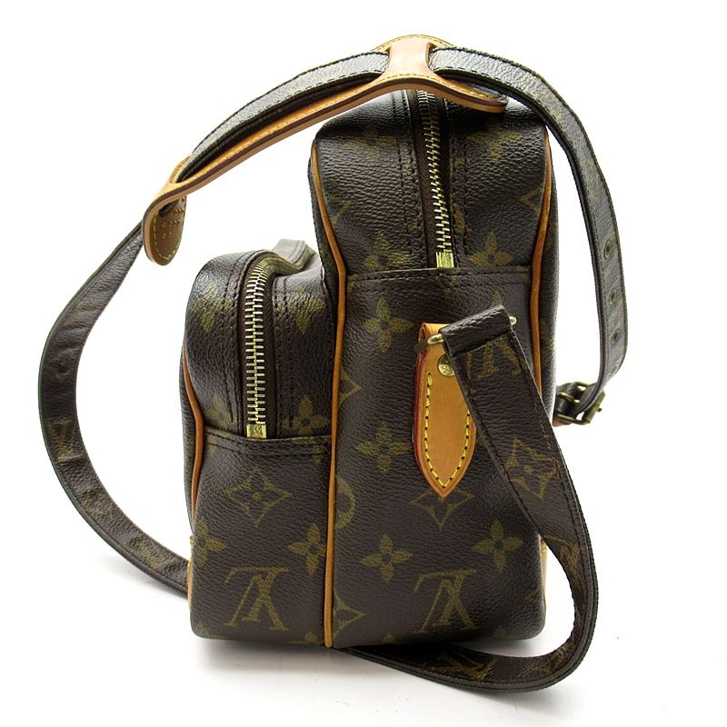 Louis Vuitton Nile Monogram Shoulder Bag Brown — view 3
