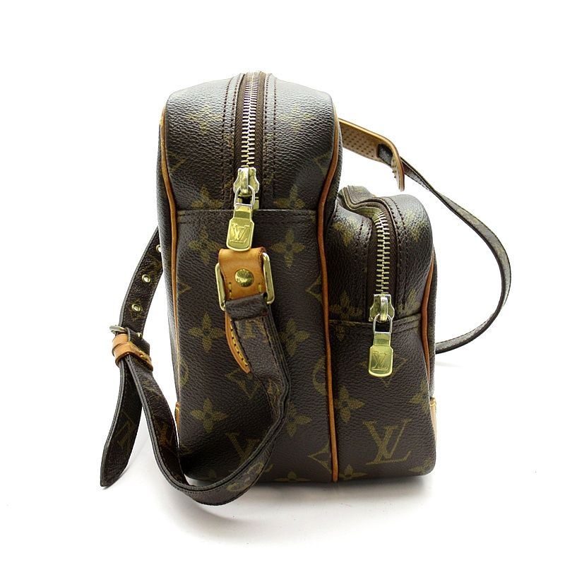 Louis Vuitton Nile Monogram Shoulder Bag Brown — view 5