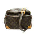 Louis Vuitton Nile Monogram Shoulder Bag Brown